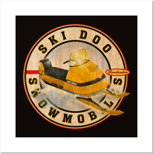 Ski-Doo 4 Wall Art by Midcenturydave